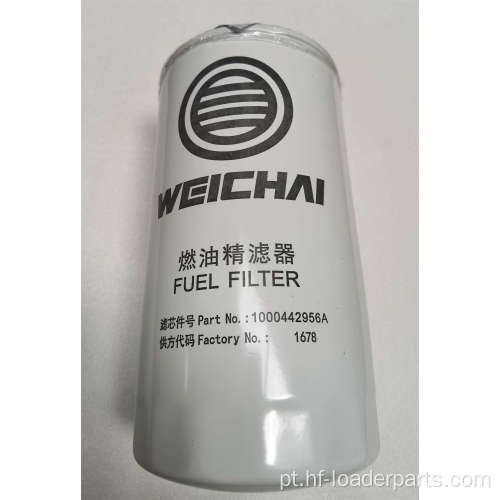 Filtro de combustível do motor Weichai 1000442956a